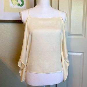 NWT Express Cold Shoulder Flowy Top